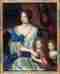 Jacques Vaillant, Sophie Dorothea of Brunswick-Lüneburg with her children. Oil on canvas, c. 1690. ©️ Residenzmuseum im Celler Schloss. Photo: Fotostudio Loeper, Celle.